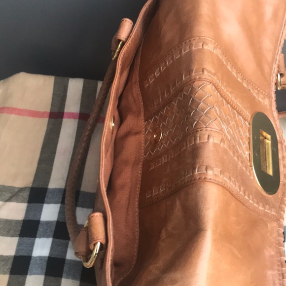 BADGLEY MISCHKA  Brown Leather Bag - Picture 6 of 8